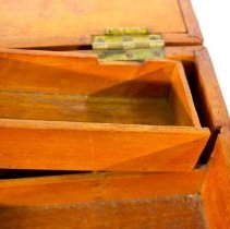 wood box - interior removeable section